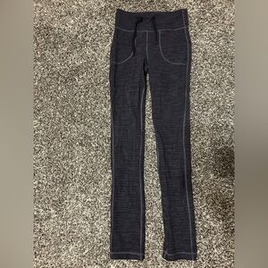 Lululemon Athletica Dark Gray Leggings